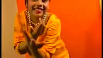 Gujarati Rupali In Yellow Dress Dancing and stripping naked